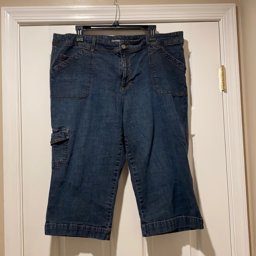 Liz & Co Jean Capri Size 20W